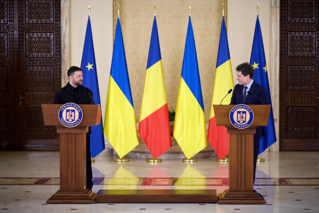Президент України і президент Румунії, березень 2026, Бухарест, фото з інтернет представництва президента України